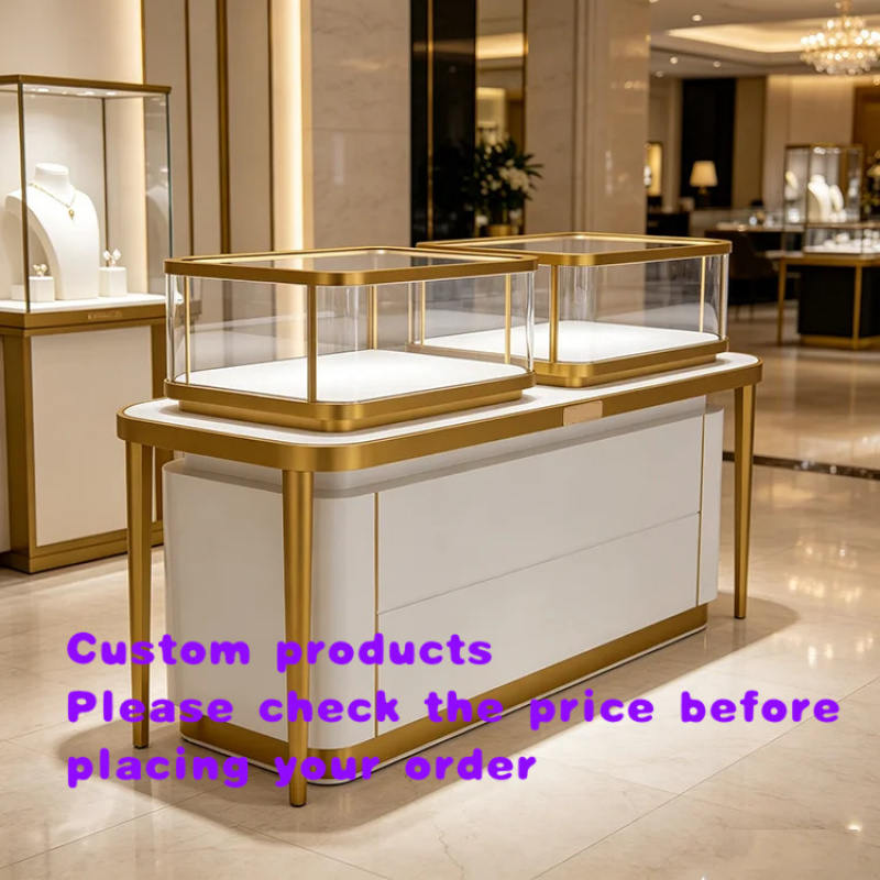 Jewelry And Watches Stores - Эксклюзивный дизайнерский шкаф-витрина из нержавеющей стали
