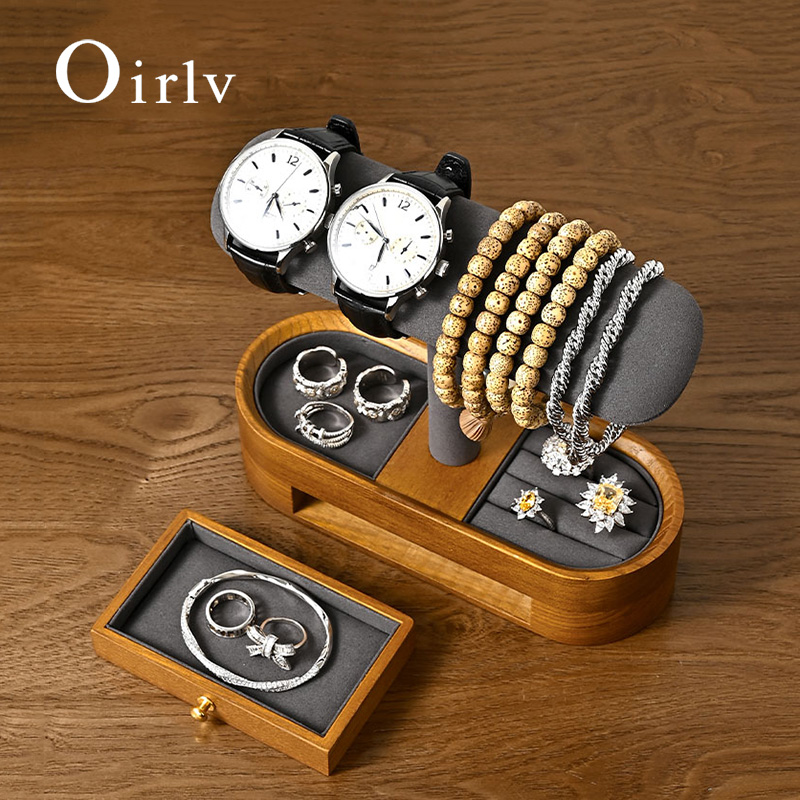 Jewelry Stand Watches - Oirlv органайзер для часов из цельного