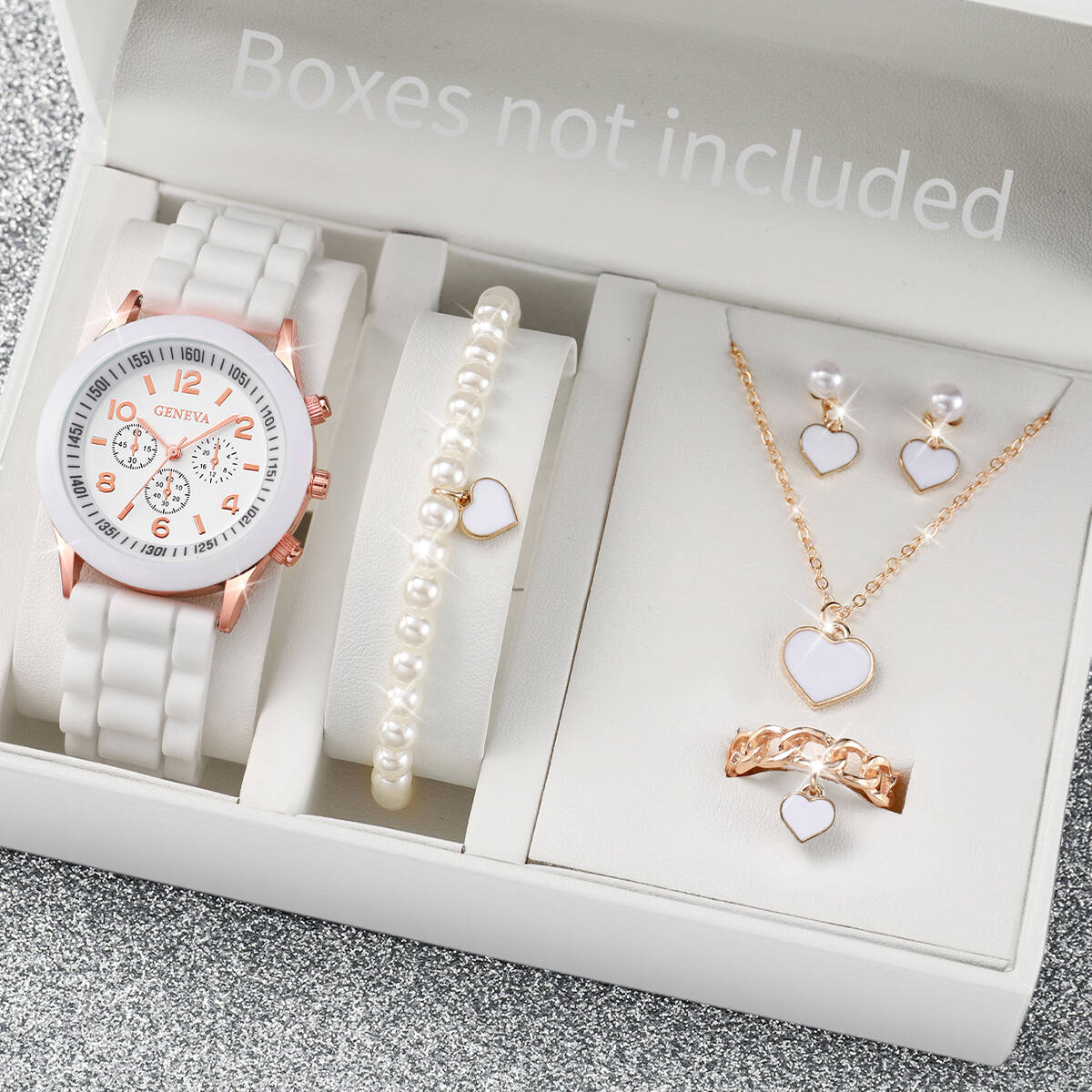 Jewelry Watch Making - 5/6 шт. Модные женские часы, комплект