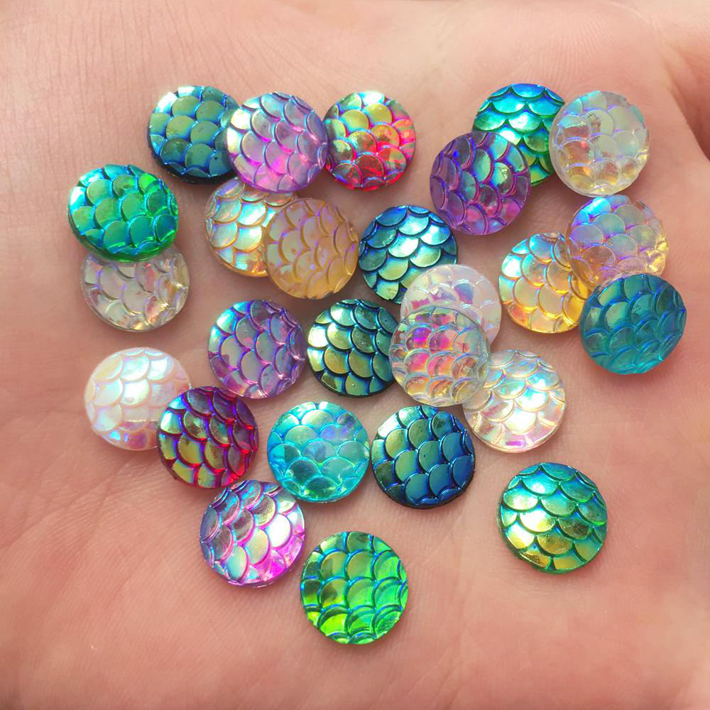 Paradise Jewelry & Watches Llc Photos - Блестящие 100 шт. AB смола 10