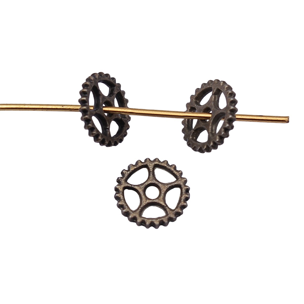 Jewelry Watch Making - Металлические подвески в стиле стимпанк: шестеренки,