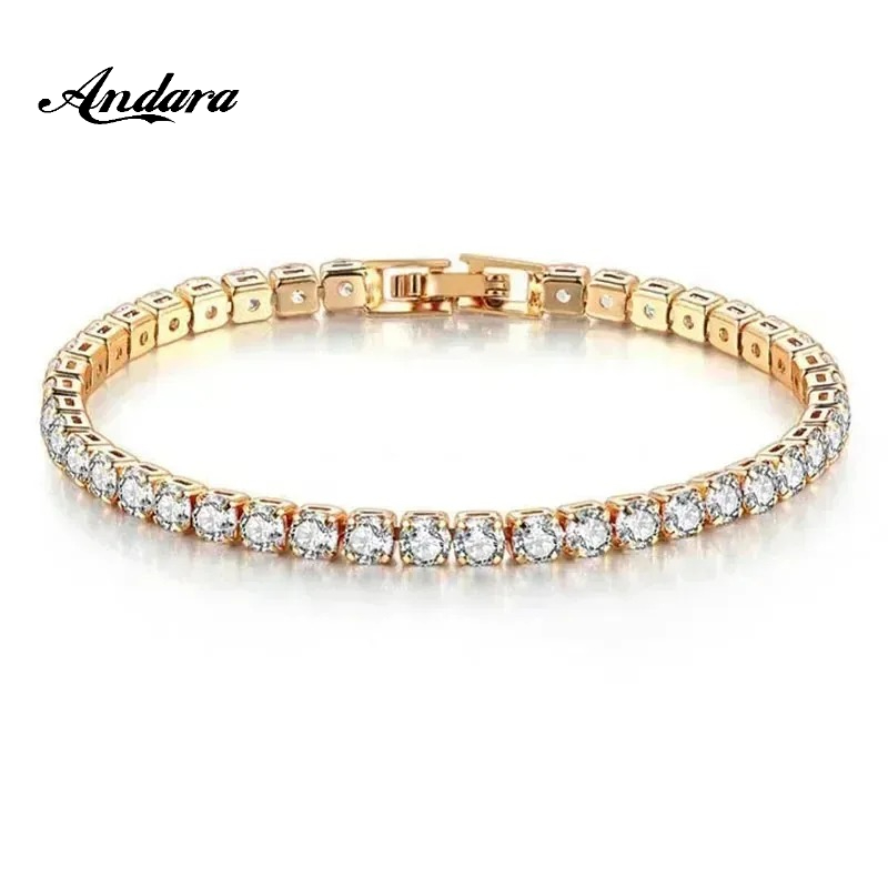 Браслет-цепочка из стерлингово – обзор и цена Tennis Bracelet Cubic