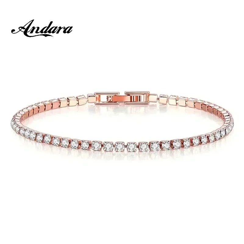 Браслет-цепочка из стерлингово – обзор и цена Tennis Bracelet Cubic