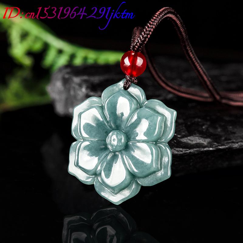Кулон-цветок из бирманского жа – обзор и цена Necklace Pendant