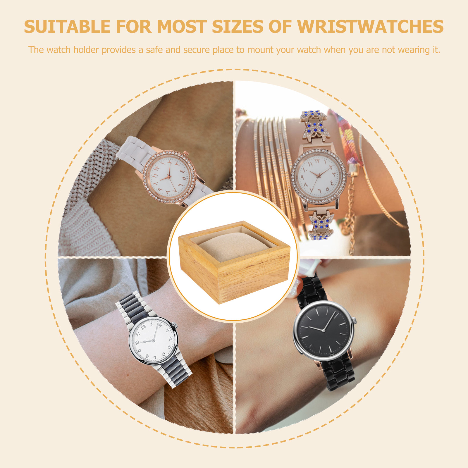 Подставка для часов из дерева  – обзор и цена Jewelry Stand Watches