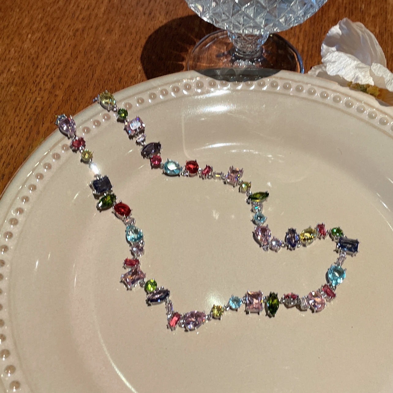 Ожерелье UWIN с циркониевыми б – обзор и цена Tennis Bracelet Cubic