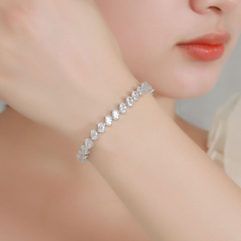 Настоящие ювелирные изделия 92 – обзор и цена Tennis Bracelet Cubic