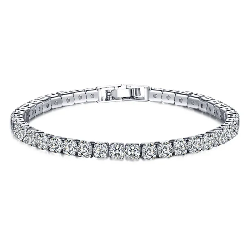 Женский очаровательный браслет – обзор и цена Tennis Bracelet Cubic