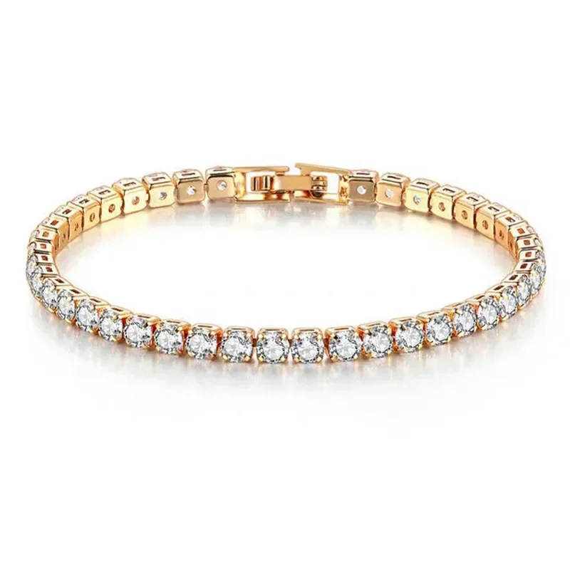Женский очаровательный браслет – обзор и цена Tennis Bracelet Cubic