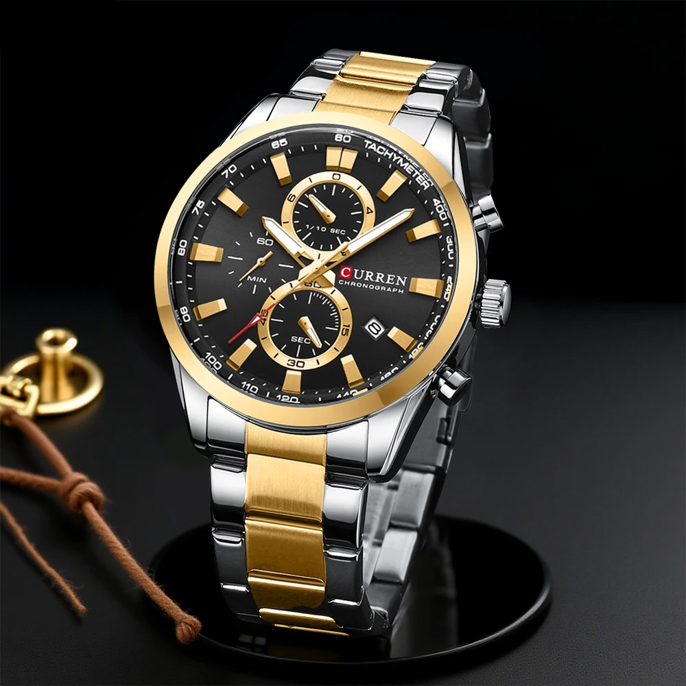 CURREN повседневные кварцевые  – обзор и цена Jewelry Watch