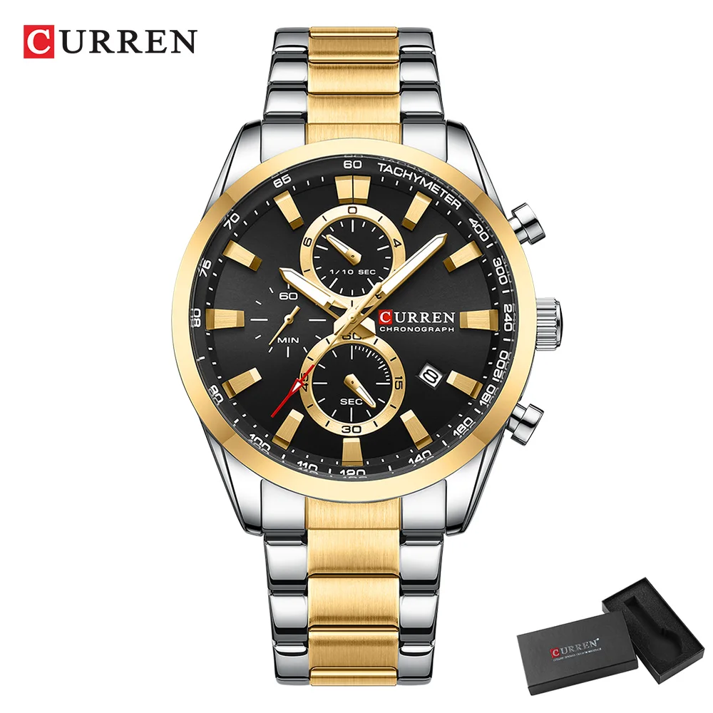 CURREN повседневные кварцевые  – обзор и цена Jewelry Watch