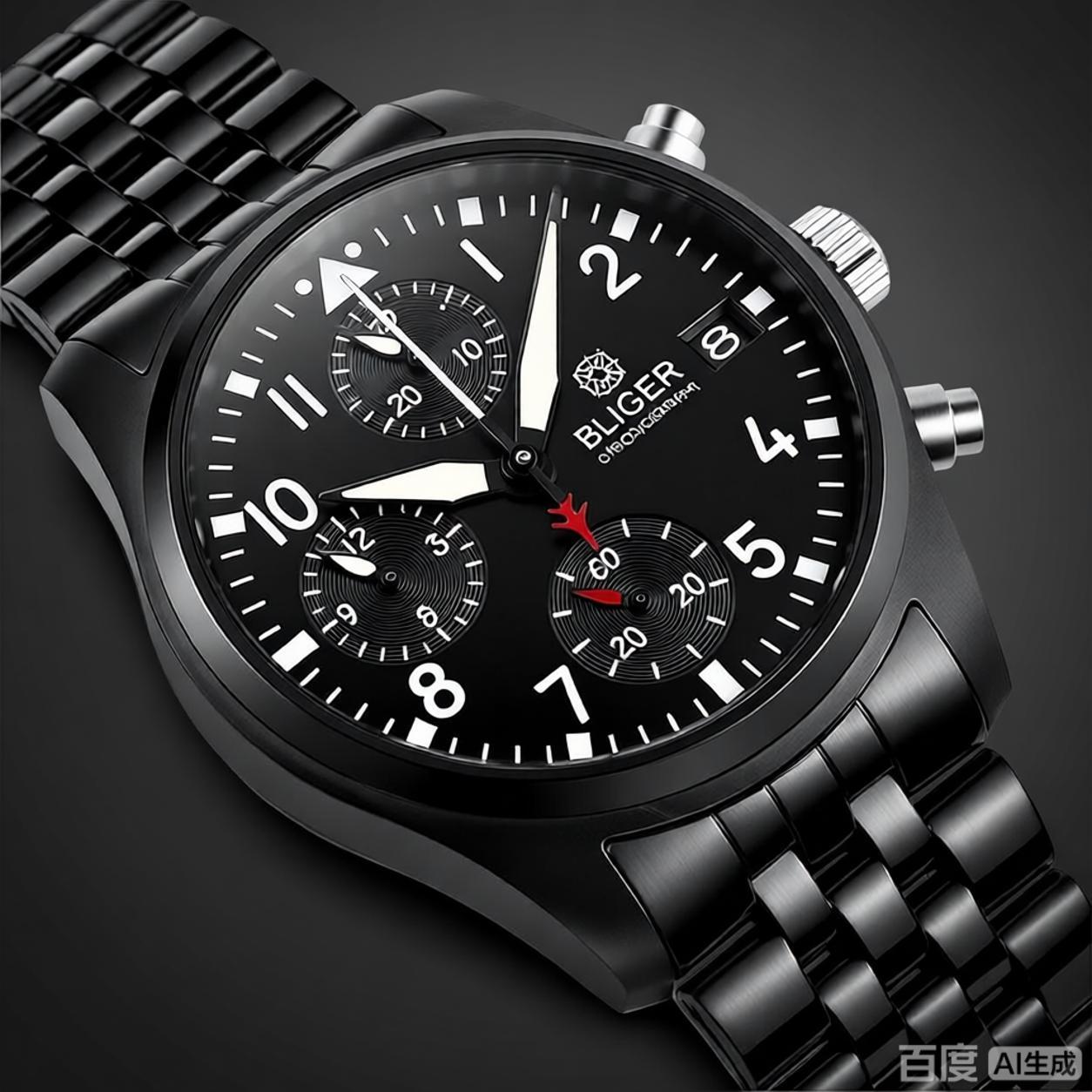 Часы BLIGER, полностью черные, – обзор и цена Jewelry Watch